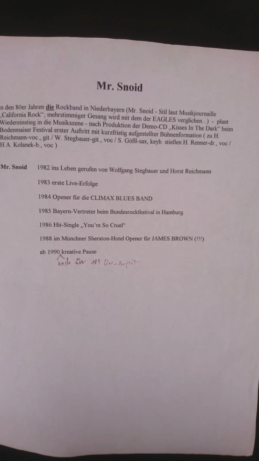 1996 Bodenmais festival CV